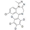 Alprazolam Labeled d5
