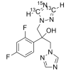 Fluconazole Labeled 13C2,15N