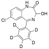 Oxazepam labeled d5